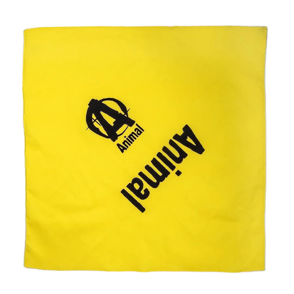 Universal Nutrition - Animal Bandana with Black Logo - Yellow - OSFA