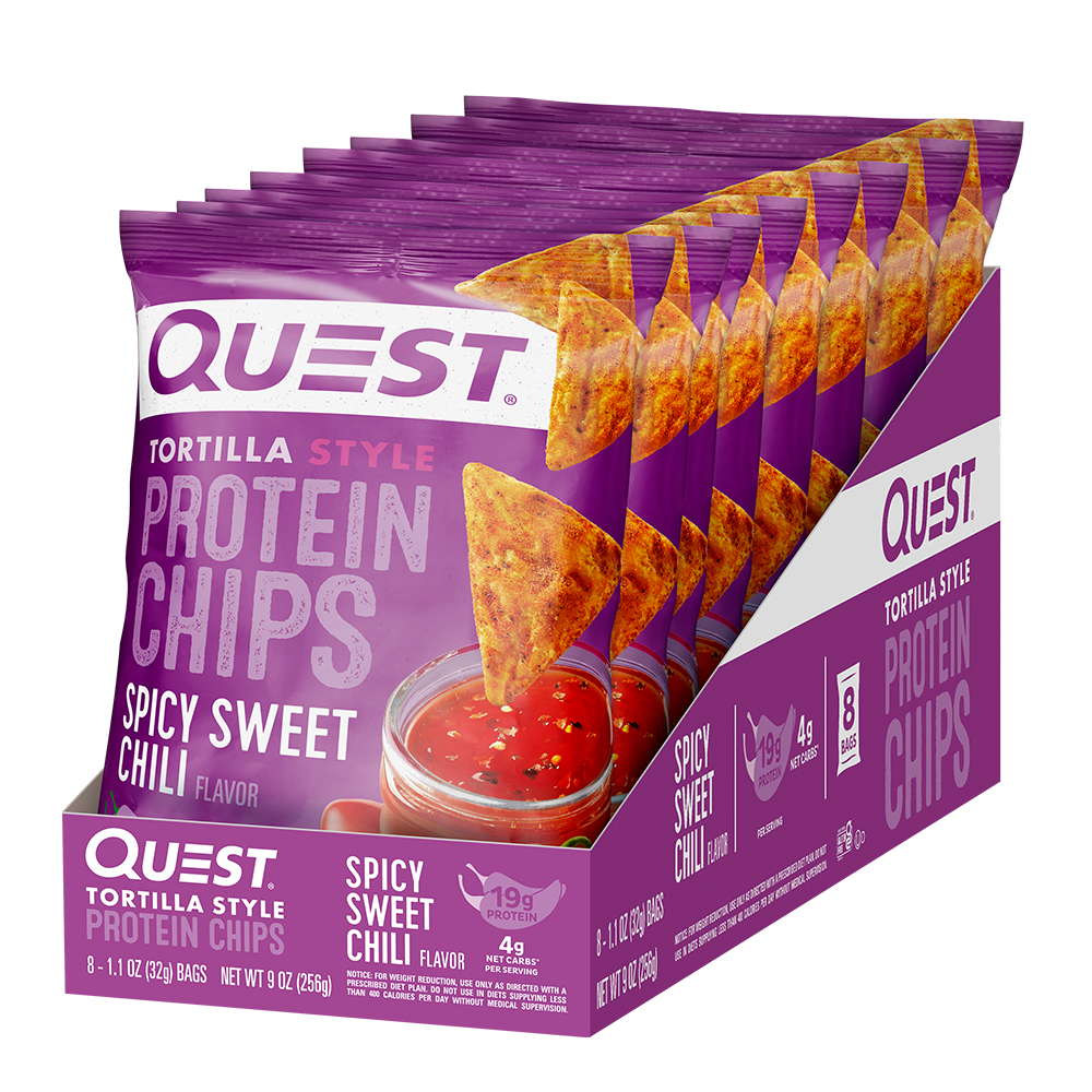 Quest Nutrition - Tortilla Style Protein Chips - Box of 8