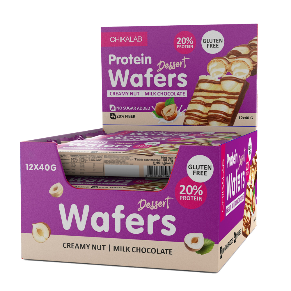 Chikalab Protein Wafers Box Of 12 7208