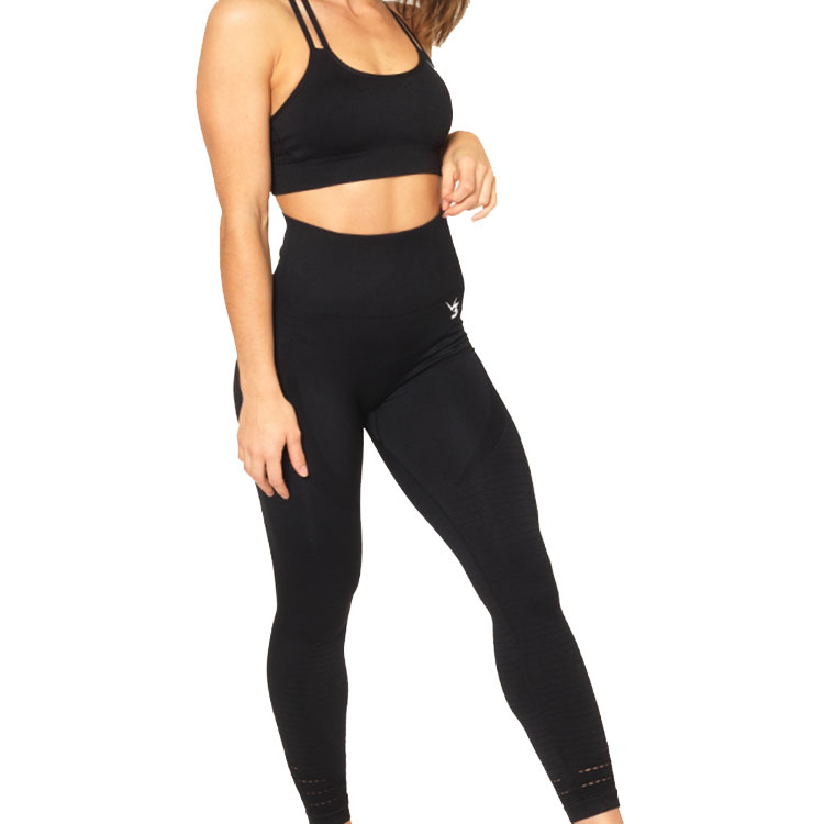 V3 Apparel Seamless Legging - Black